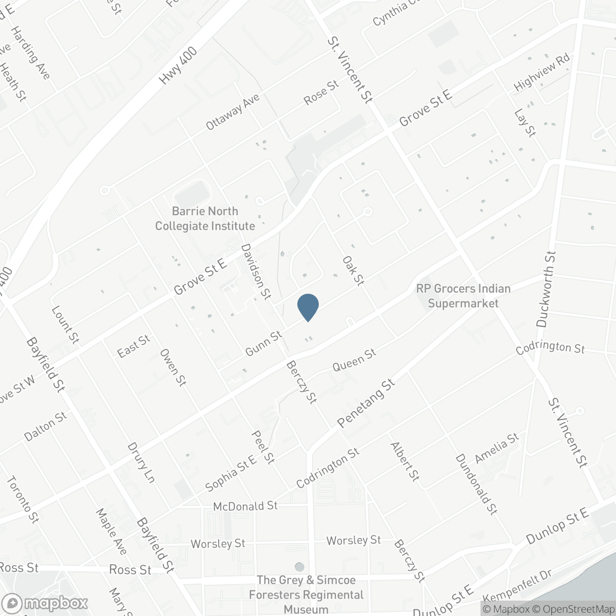 70 GUNN STREET, Barrie, Ontario L4M 2H5